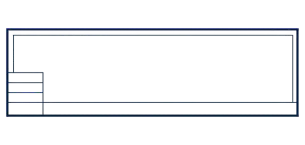 Piscine &agrave; fond plat